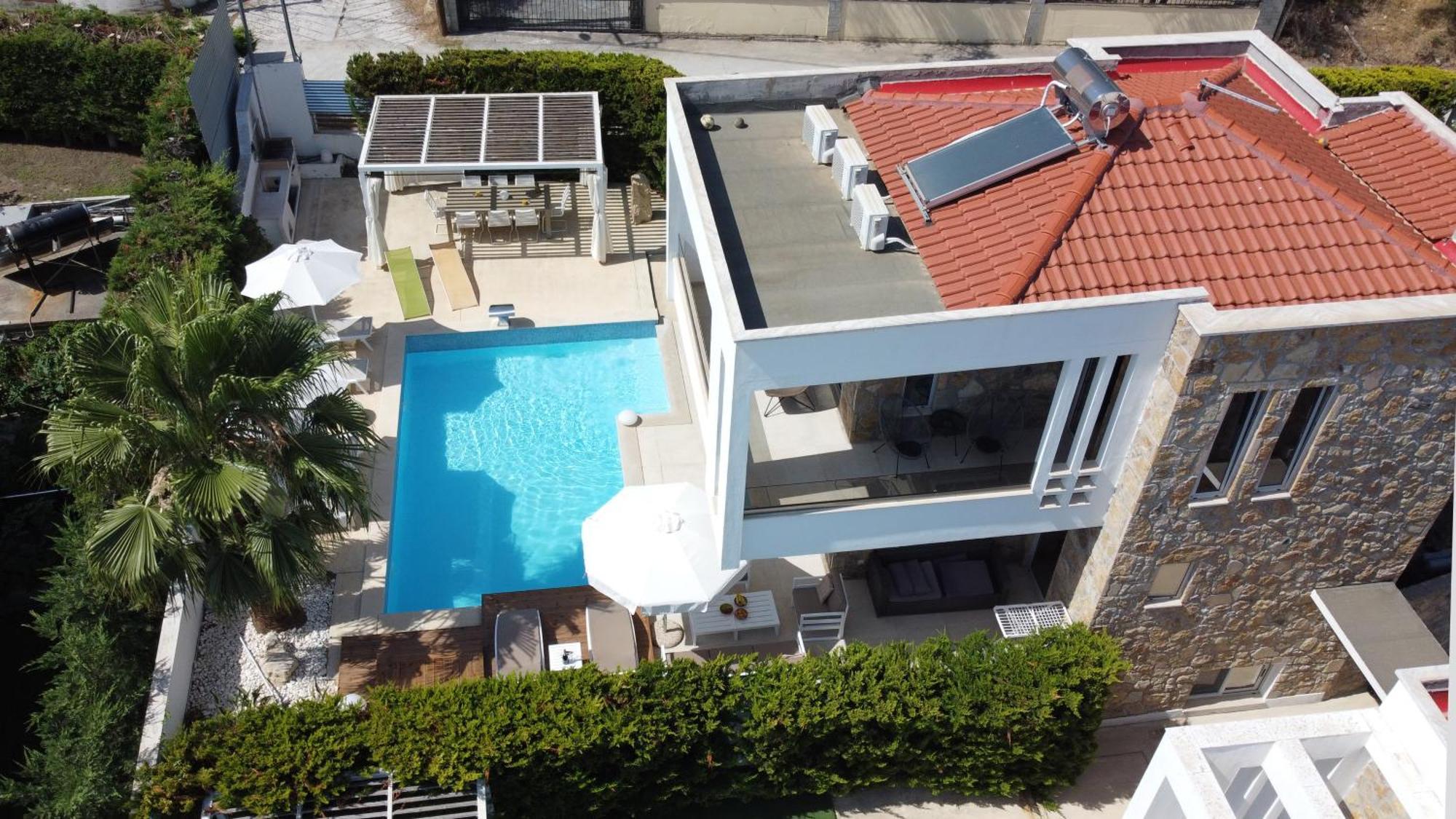 Villa Douglas - Private Pool, Bbq, 4Bdrms, View Πευκοχώρι Εξωτερικό φωτογραφία