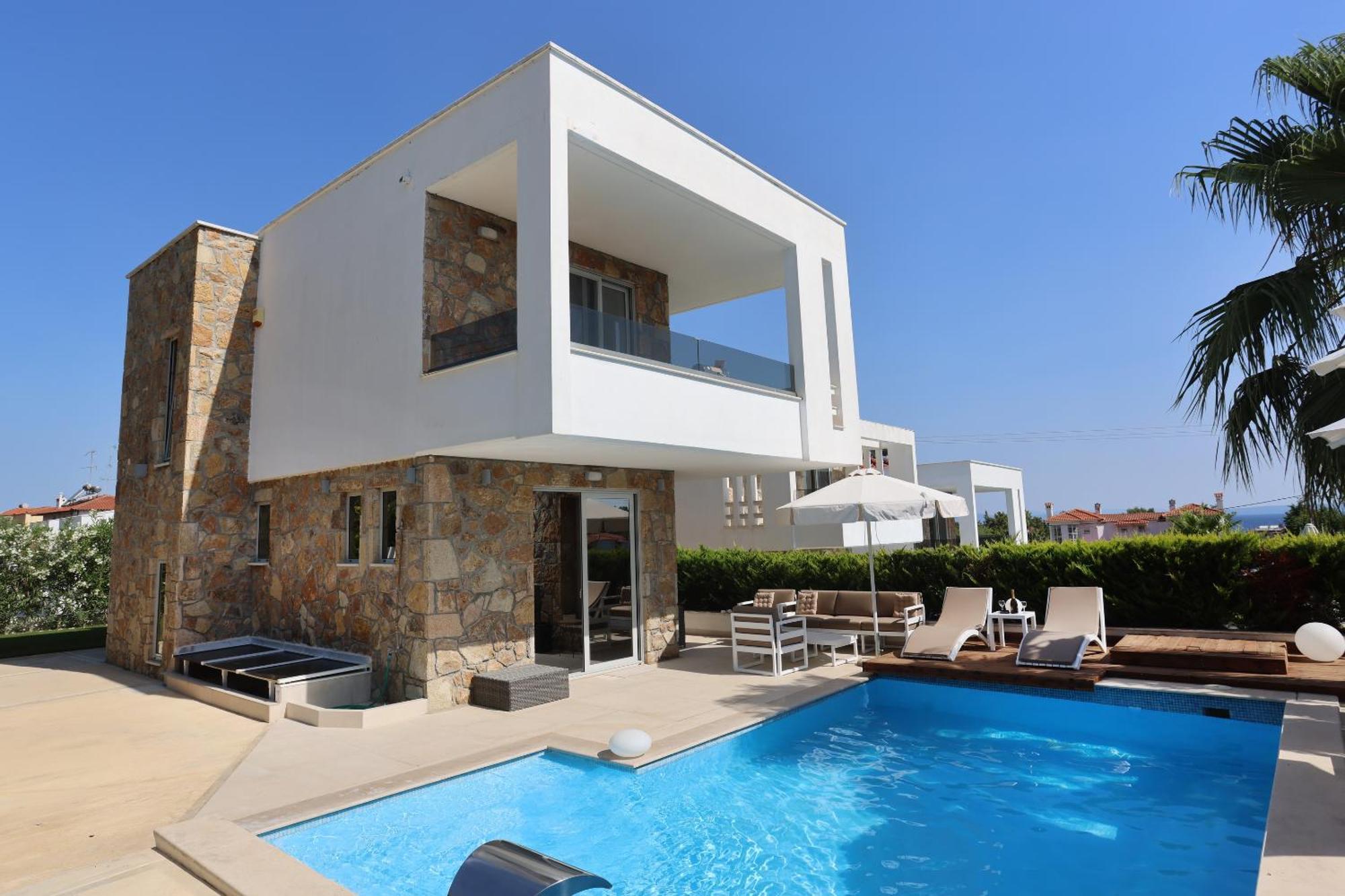 Villa Douglas - Private Pool, Bbq, 4Bdrms, View Πευκοχώρι Εξωτερικό φωτογραφία